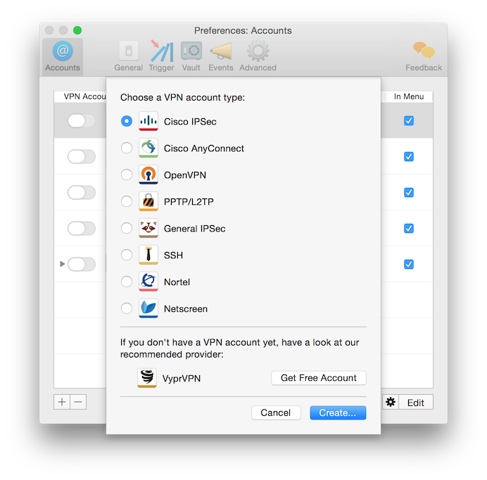 vpn apps for mac os x